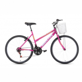 Bicicleta Houston Foxer Maori V-Brake Rosa Pink 26